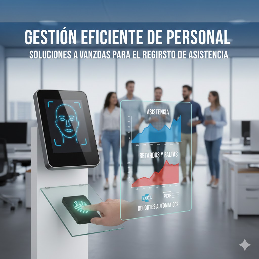 Reloj biométrico de asistencia