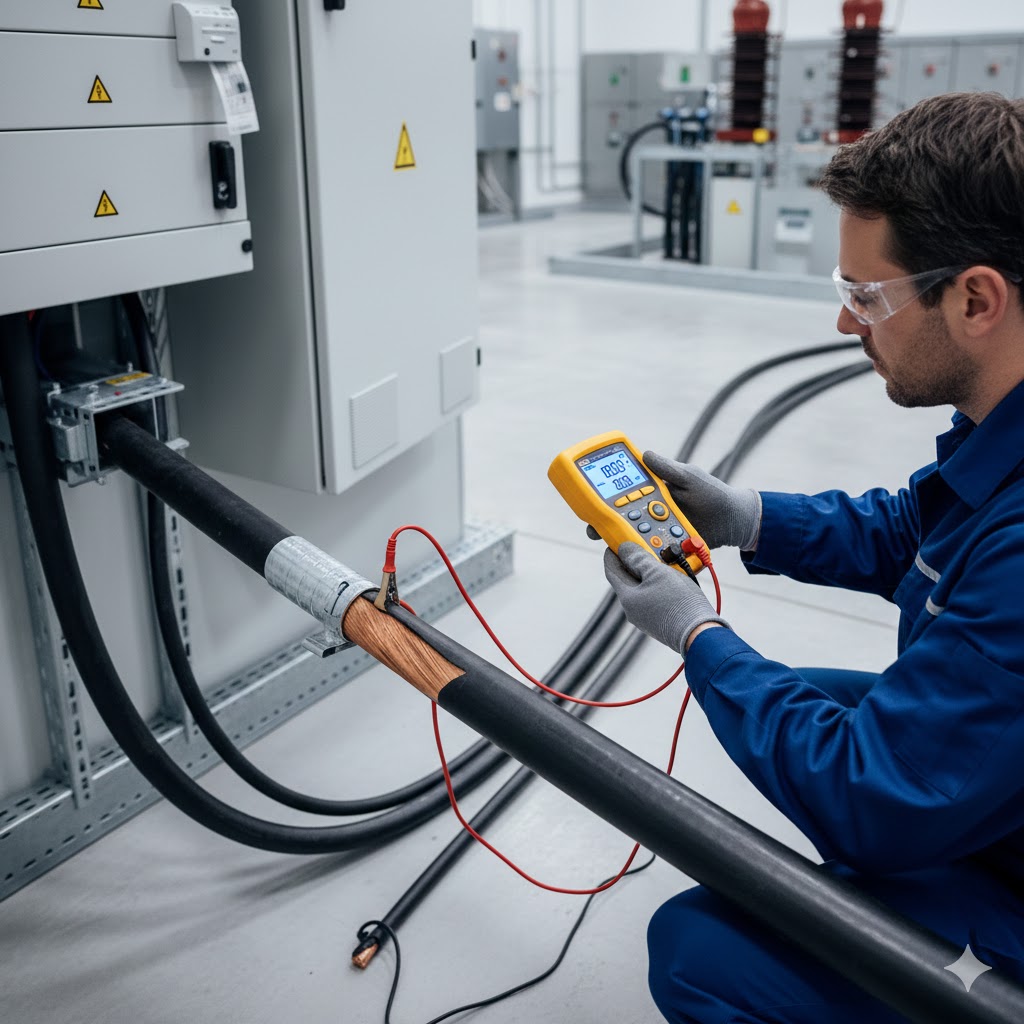 Pruebas de aislamiento en conductores